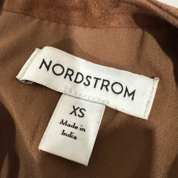 Nordstrom Suede dress. Sleeveless. Fully lined. - Picture 3 of 4